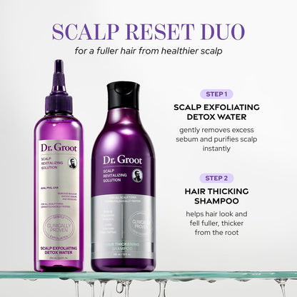 Dr. Groot Solution Revitalisante Exfoliante Détoxifiante pour le Cuir Chevelais