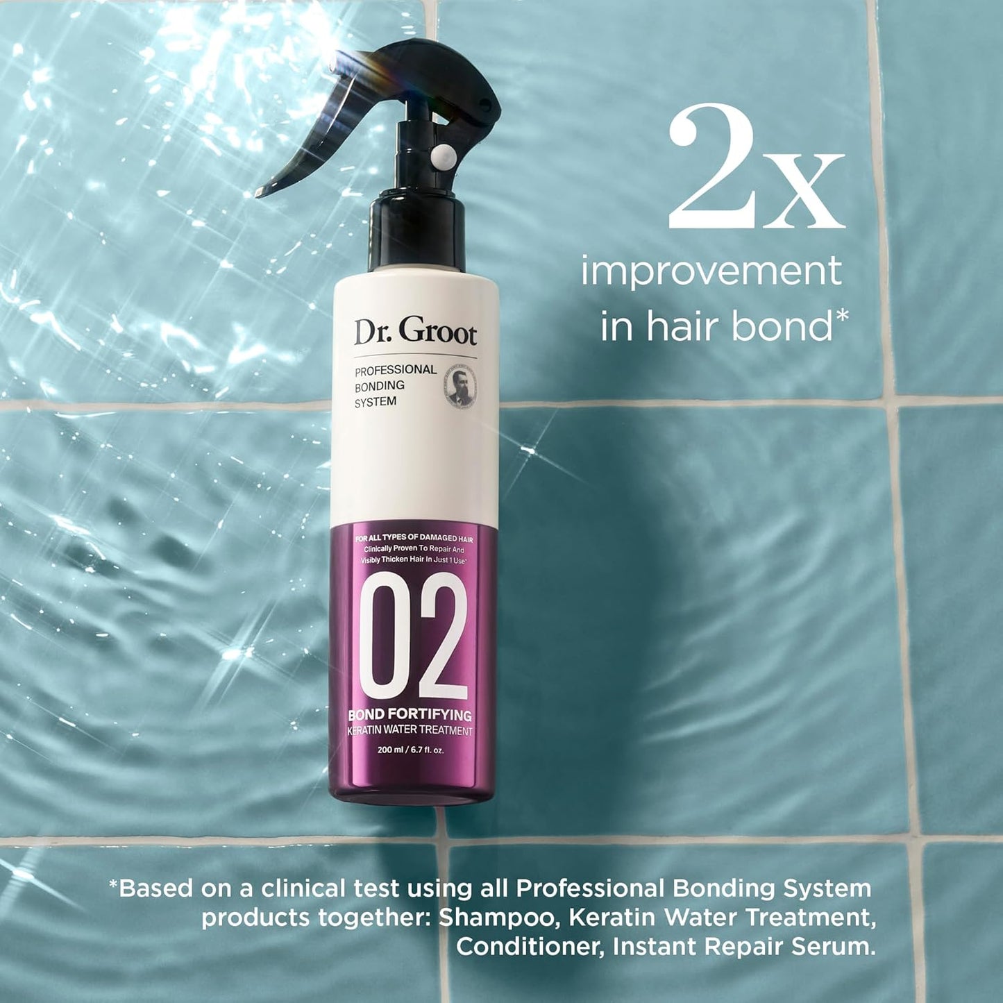 Dr. Groot Bond Soin Traitant Fortifiant Cheveux à la Kératine Liquide